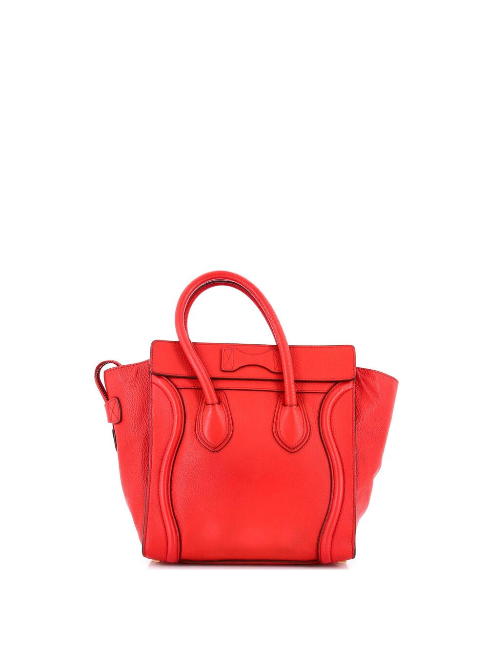 Celine Luggage Bag Grainy Leather Micro #243584C95B - Picture 3 of 9